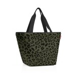 Nákupní taška přes rameno Reisenthel Shopper M Teddy leo olive