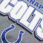 Mitchell & Ness Pánská mikina Indianapolis Colts NFL All Over 2.0 Crew Fleece Velikost: S