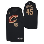 Dětský dres Cleveland Cavaliers NBA Donovan Mitchell #45 Statement Swingman Černá (YOUTH)