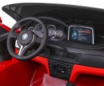 Mamido Elektrické autíčko BMW X6 M dvoumístné XXL lakované červené