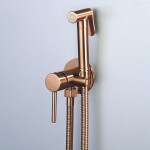 REA - Podomítková bidetová baterie LUNGO LOOP Copper Brush REA-B6314