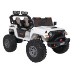 Mamido Elektrické autíčko Extreme Sport 4x4 s proměnlivou velikostí bílé