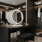 REA - Zrcadlo LED MAKE-UP White 40 cm HOM-12019