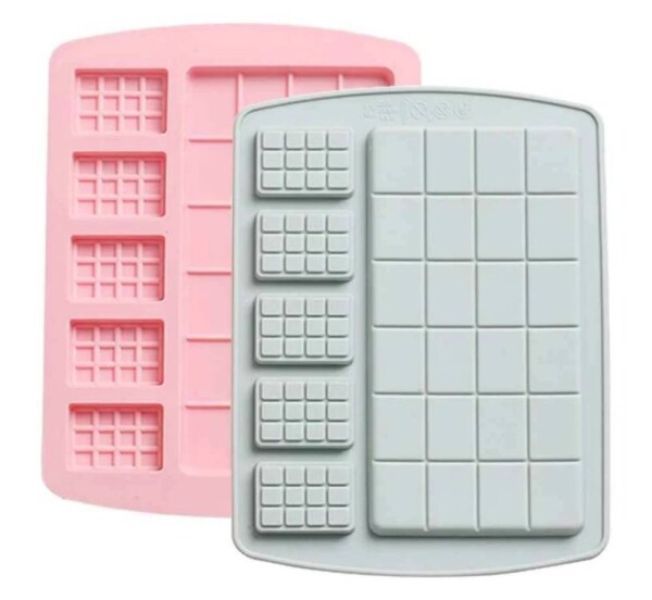 Dortisimo Silikonová forma na čokoládu Tabulky (na 6 ks) 13,5 cm