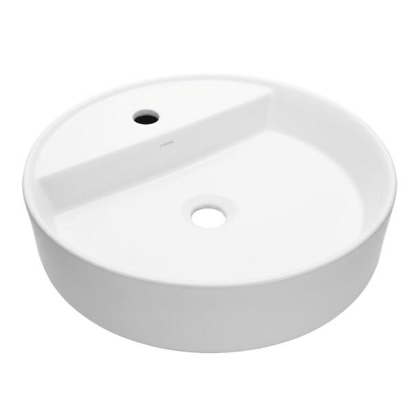 Mereo Umyvadlo na desku bez přepadu, Lota, 450x450x110 mm, kulaté, keramické UC454511C