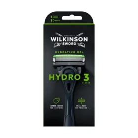 Wilkinson Hydro 3 Black Edition holící strojek + 1 náhradní hlavice (WPS047)