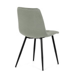 Jídelní židle, zelená, sametová látka, DCL-X7015 GRN2