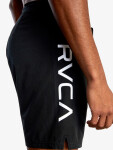 RVCA FIGHT SCRAPPER black pánské plátěné kraťasy 34