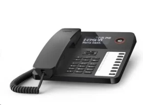 Gigaset DESK 600 černá / drátový telefon / displej (S30350-H224-R601)