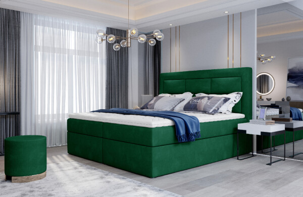 Boxspring Vivre Rozměr: 160 x 200 cm, látka: Kronos 19