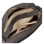 Semišová dámská crossbody kabelka Daniela, šedá