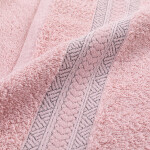 Set froté ručníků a osušky BERGER lososová 3 ks