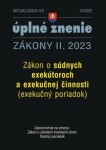 Aktualizácia II/2 2023 Exekučný poriadok