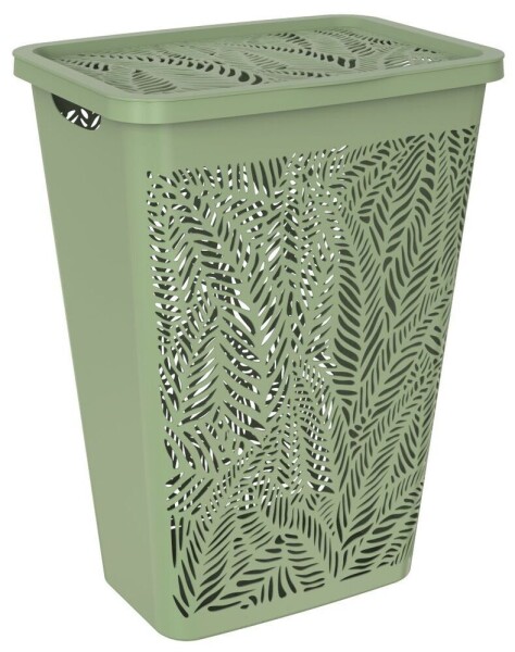 DEA HOME Koš na špinavé prádlo JUNGLE 55 L - zelená