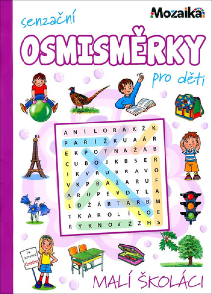Senzační osmisměrky pro děti Malí školáci