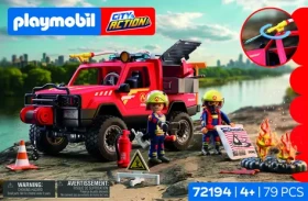 PLAYMOBIL Stavebnice 72194 Hasičský Pickup