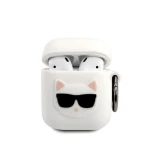 Karl Lagerfeld AirPods cover Silicone Choupette KLACA2SILCHWH