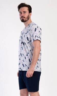 Pánské pyžamo šortky Vienetta Secret Surfing
