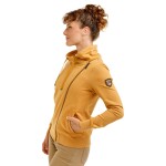 Bushman Dámská mikina s šikmým zapínáním Entrada II, žlutá XL