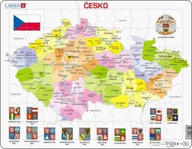 Puzzle Česká republika: Kraje