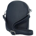 Trendy dámská koženková crossbody kabelka Kirké, tmavě modrá