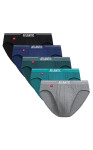Atlantické kalhotky 5SMP-004/25 A'5 S-2XL zeleno-zeleno-modrá XXL