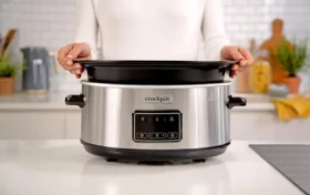 Crockpot CSC112X stříbrná / Pomalý hrnec / 6,5 l / 220 W / dotykové ovládání (100001959160)