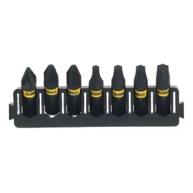 DeWalt / 7dílná sada bitů / PZ1, PZ2, T15, T20, T25, T30 / 25 mm / ToughCase (DT70813)