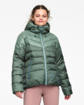 Dámská péřová bunda Kari Traa Tirill Down Jacket Zelená