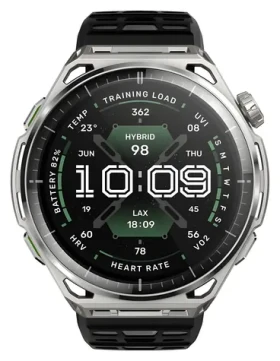 Amazfit Balance 3 Stainless Steel / Chytré hodinky / 1.5" AMOLED / Bluetooth 5.2 / Wi-Fi (12447)