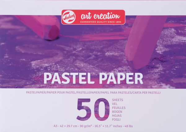 Talens Art Creation Pastel blok A3 90g 50 listů