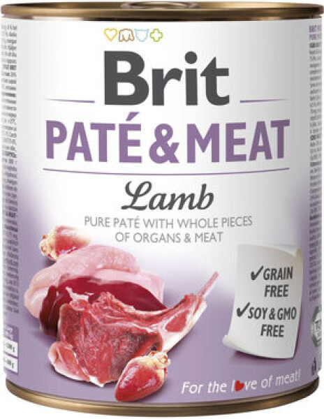 Brit Paté & Meat Lamb 0,8 kg