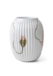 KÄHLER Porcelánová váza Hammershøi Poppy 20 cm, růžová barva, bílá barva, porcelán