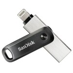 SanDisk iXpand Flash Drive Go 64GB černá / Flash Disk / USB 3.0 + Lightning / (SDIX60N-064G-GN6NN)