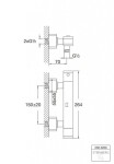 STEINBERG - 230 Termostatická sprchová baterie, chrom 230 3200