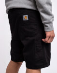 Carhartt WIP Flint Short Black garment dyed XS