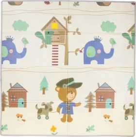 CHIPOLINO Dětská podložka na hraní 113x174cm Medvídek (DKZ1218BEAR)