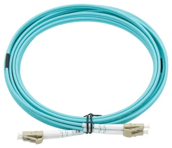 XtendLan FO patch LC-LC 5 m / Optický patch kabel / OM3 50/125 / duplex / G.652d / LS0H / armovaný 3mm (FOP-LCLC-D-5-50-OM3-R)