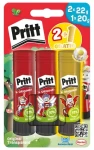 Pritt Lepicí tyčinka 22 g 2+1 / Tyčinkové lepidlo / balení 3 ks (9H PBS2B)