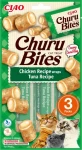 Churu Cat Bites kuře, tuňák / Pamlsek pro kočky / 30 g