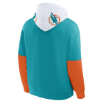 Fanatics Pánská mikina Miami Dolphins NFL REDZONE Helmet Hoodie Velikost: M