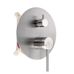 REA - Podomítková sprchová sada Foss Clif Nickel Brush + BOX REA-P5969
