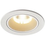 Paulmann 92907 Whirl LED vestavné svítidlo, LED, pevně vestavěné LED, 4.9 W, hliník (kartáčovaný), saténová, sada 3 ks