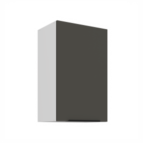 Horní skříňka Aria 45 G-72 1F Barva korpusu: Bílá, Barva dvířek: GR - Graphite AFM