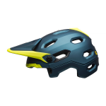 Integrální cyklistická helma BELL Super DH Spherical Mat/Glos Blue/Hi-Viz M(55–59)