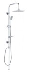 Eisl - Sprchový set s tropickým deštěm EASY COOL včetně sprchová baterie s roztečí 100mm DX12007/MK40304