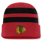 Fanatics Pánská zimní čepice Chicago Blackhawks NHL Swipe Cuffed Beanie