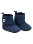 Yoclub Dětské chlapecké boty OBO-0016C-6100 Navy Blue 0-6 měsíců