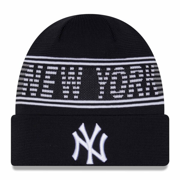 New Era Pánská zimní čepice New York Yankees MLB Authentic 2024 Clubhouse Beanie