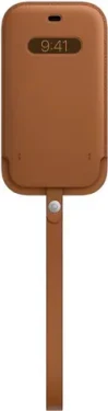 Apple iPhone 12 mini Leather Sleeve with MagSafe Saddle Brown MHMP3ZM/A